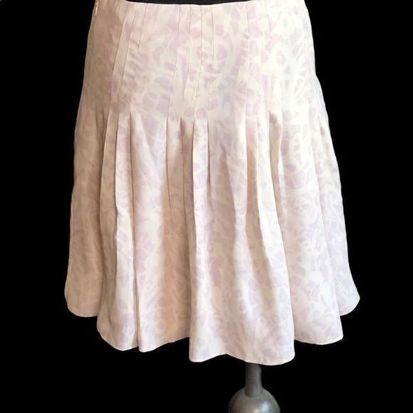 Loft Lilac Print Skirt - Picture 5 of 7